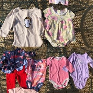 3-6 month baby girl bundle